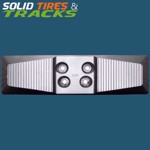 Takeuchi 400mm Chain-On Rubber Pad fits Takeuchi - Heavy Duty