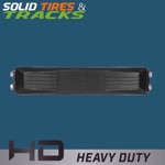 800 mm Clip-On Rubber Pad Pitch 190mm - Heavy Duty