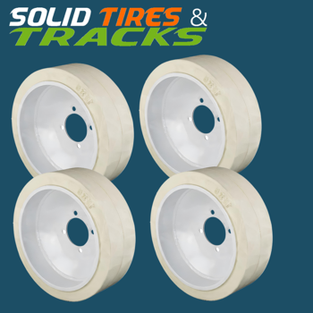 15x5 Scissor Lift Tires with Rim Assembly