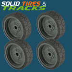 12.5x4.25 Scissor Lift Tires