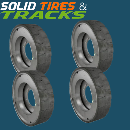 640x170x560/25x7x12 Solid Tire