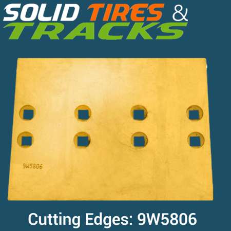 9W5806 Cutting Edge with 8 Holes