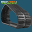 18" CTL Rubber Track 450x86x36 - Heavy Duty Multi-Bar Pattern