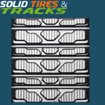 160x87.63x28 Toro Dingo Excavator Rubber Track- Extreme Duty