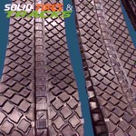 400x86x60  CTL Rubber Track-Turf Pattern